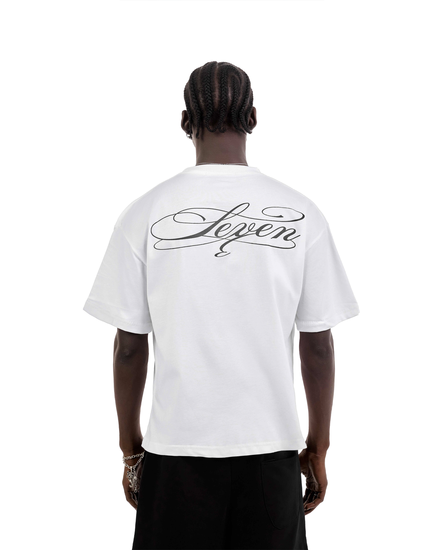 Classic Seven White Tee – 27