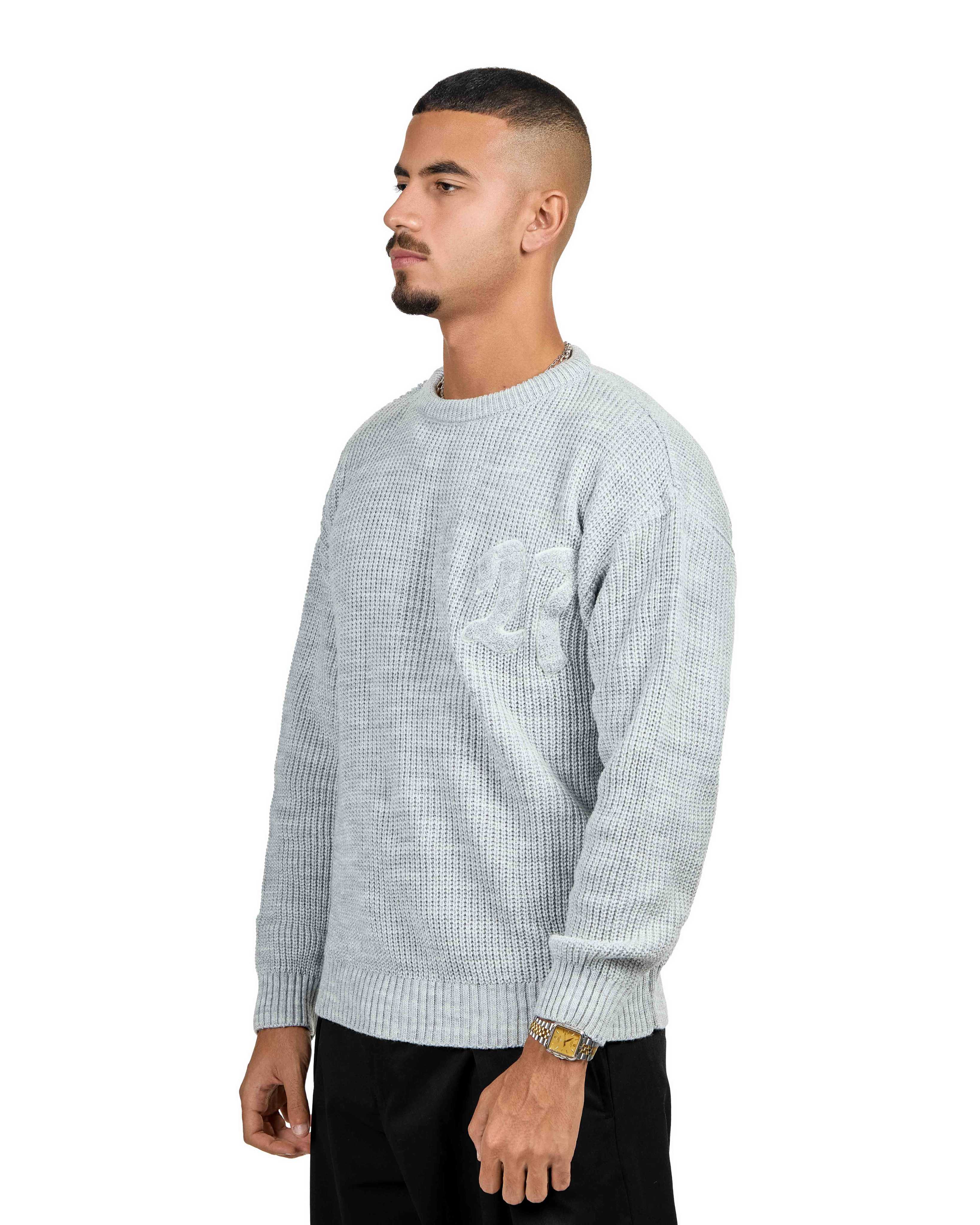 LIGHT GREY 27 SWEATER