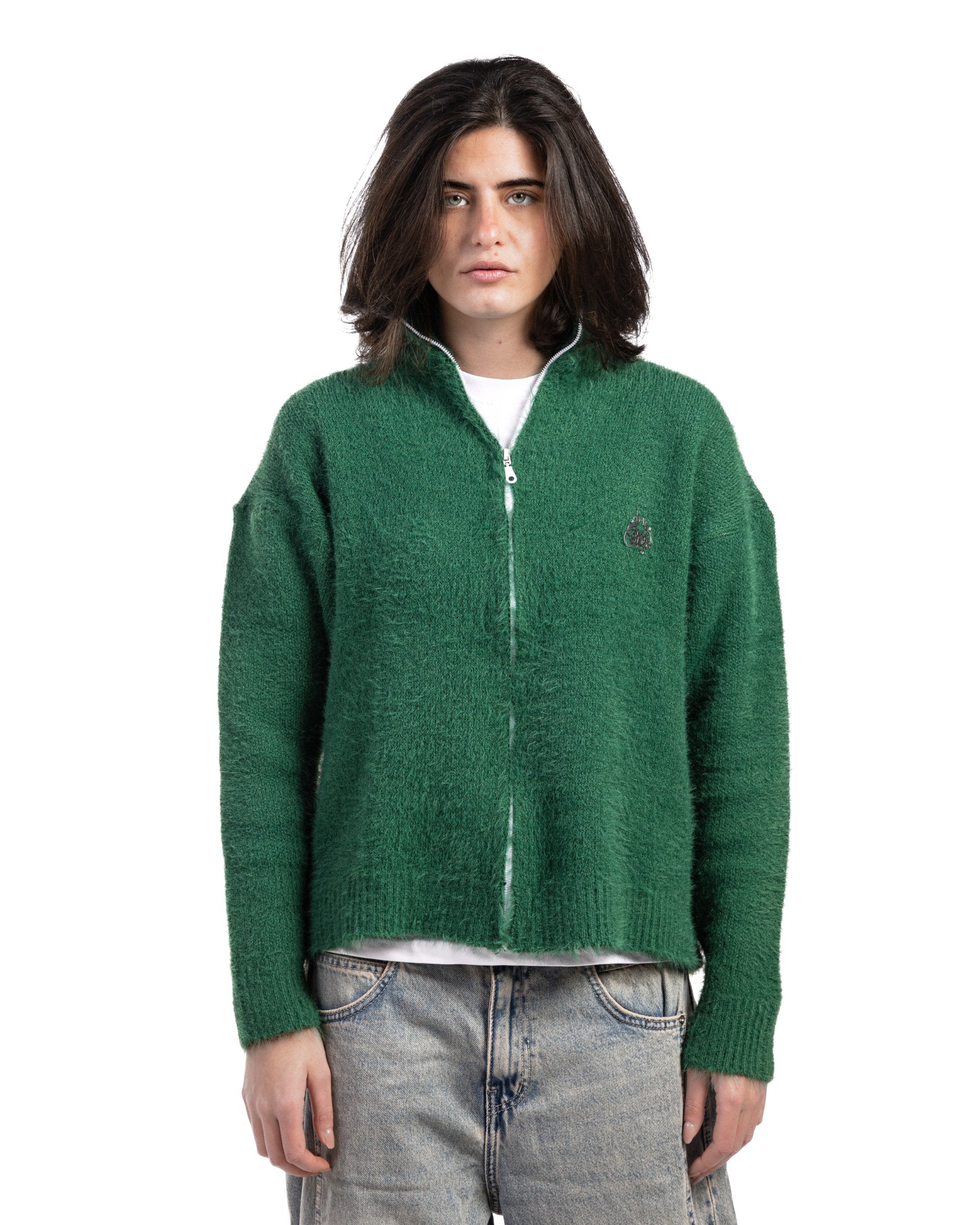 MOHAIR Green jacket