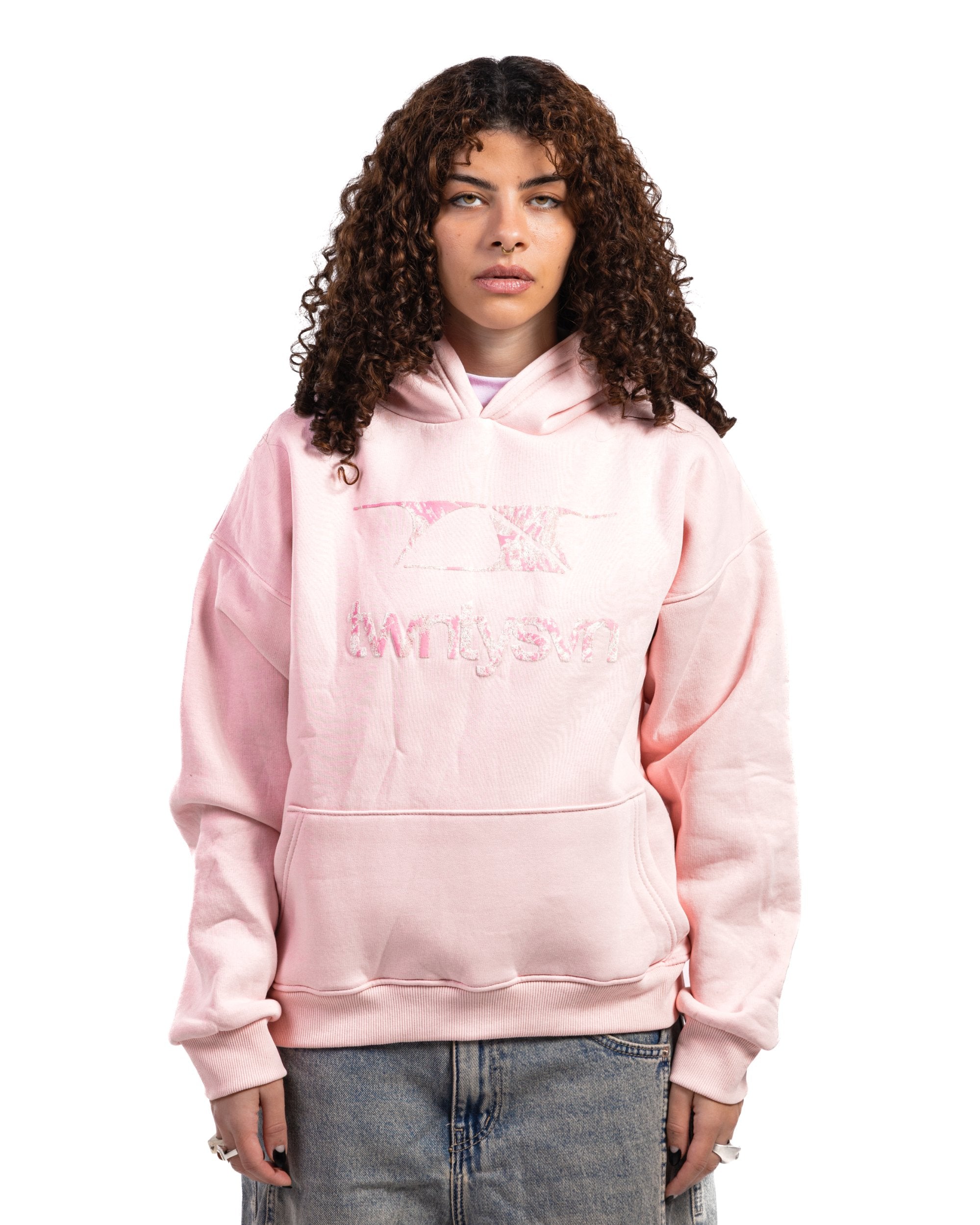 PINK CAMO TS HOODIE