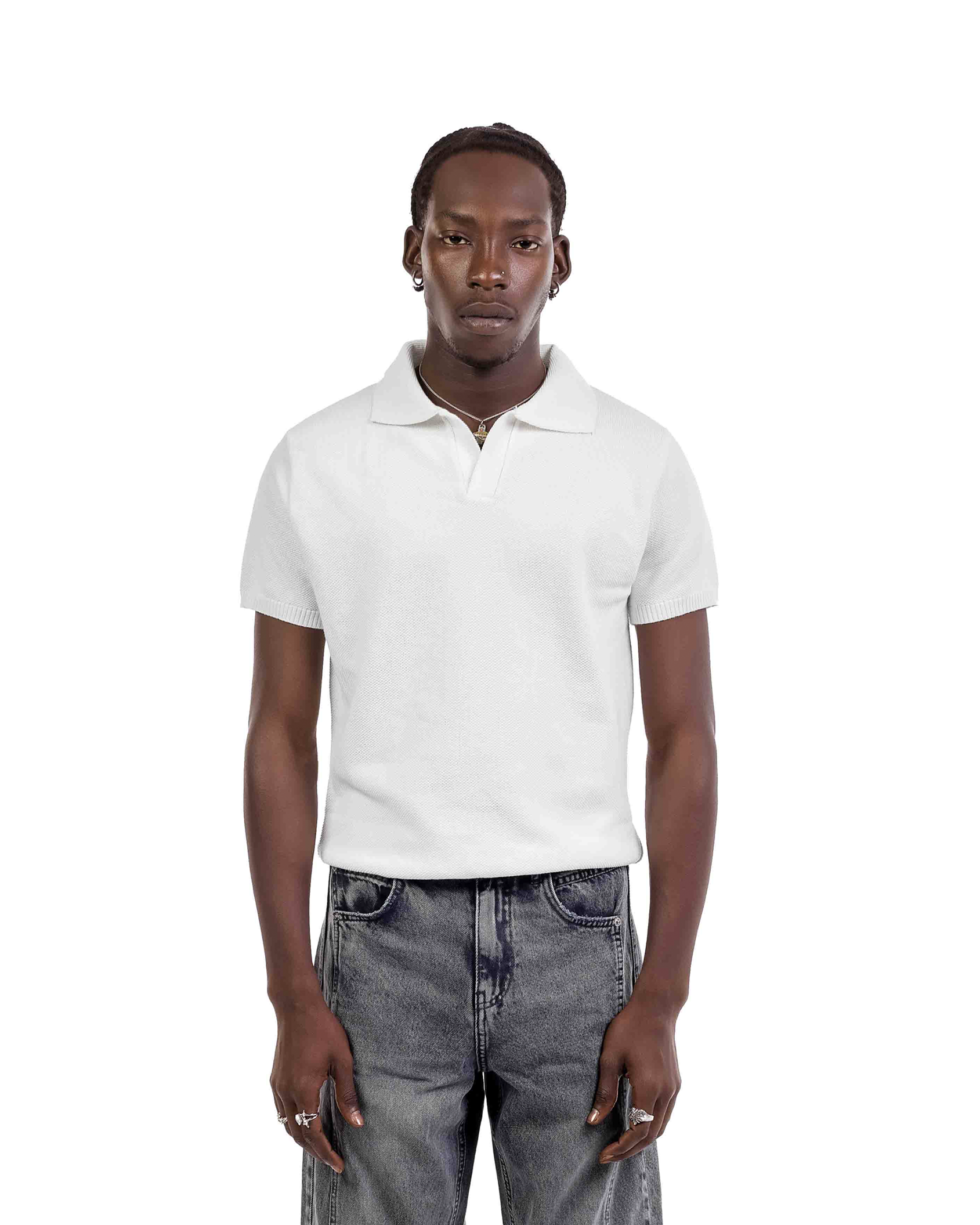 Basic Knit White