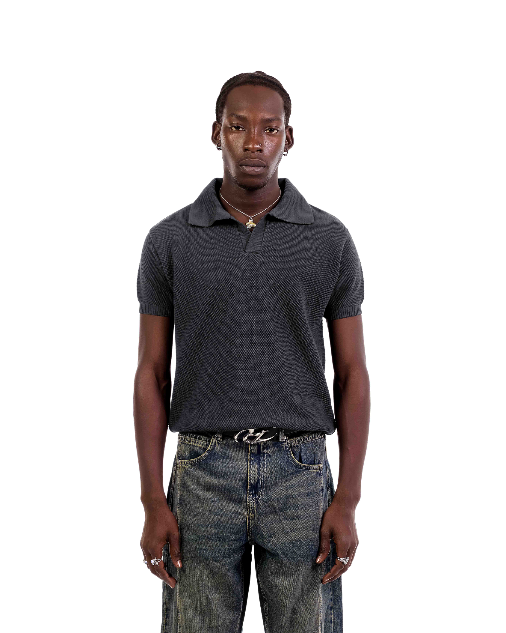Basic Knit Dark Grey