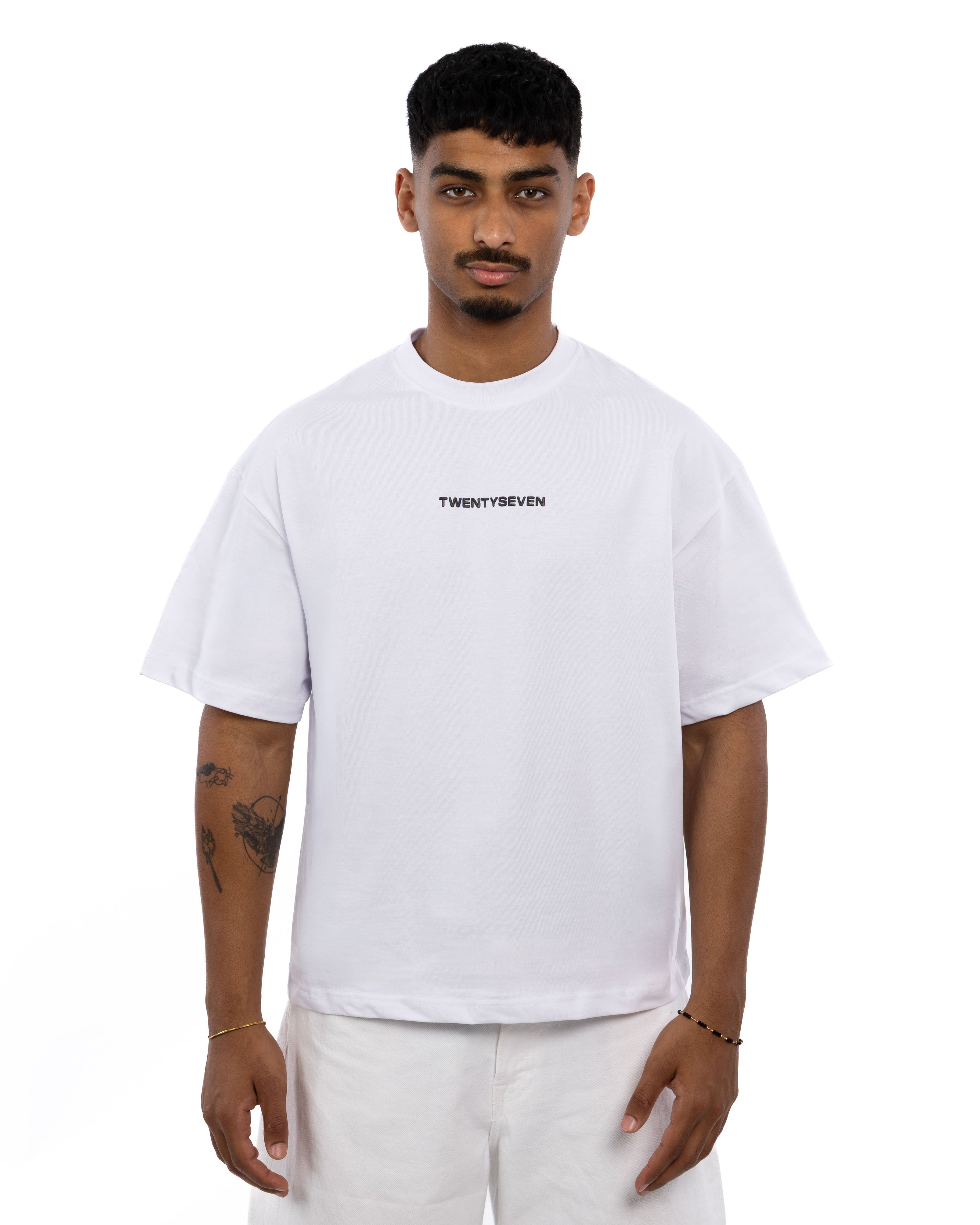WHITE PHANTOM BLOOM TEE