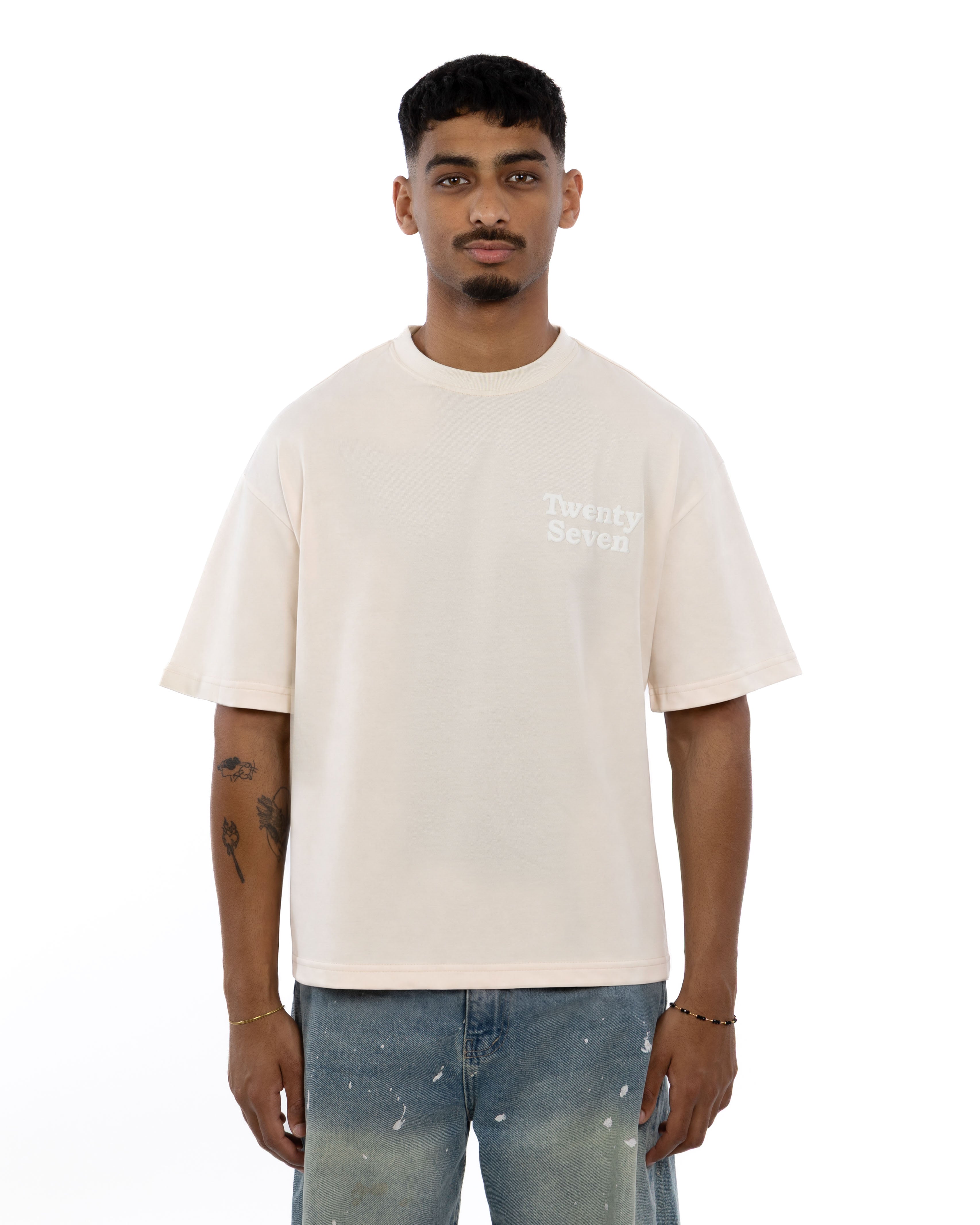 BEIGE BASIC TEE
