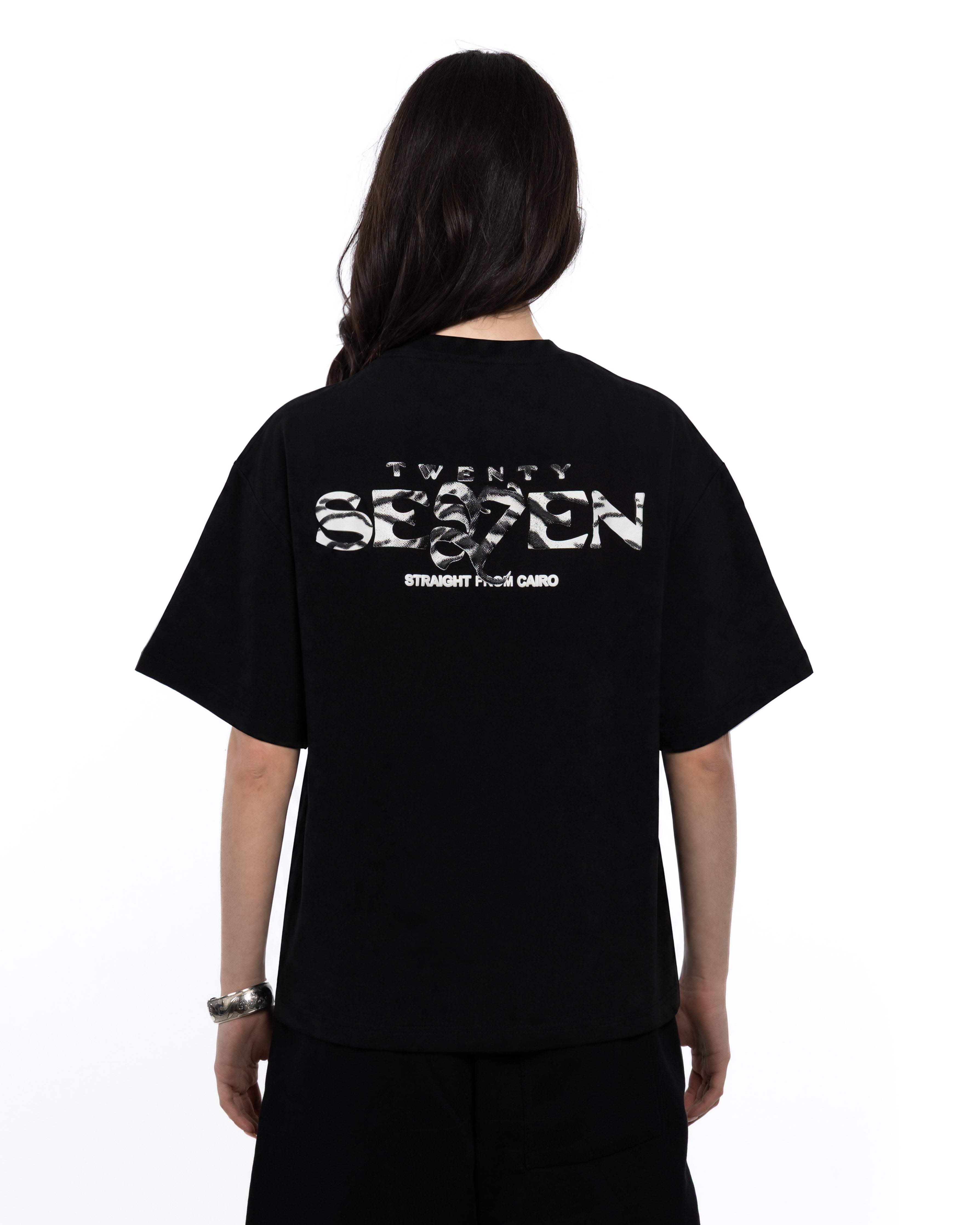 Black shadow seven tee