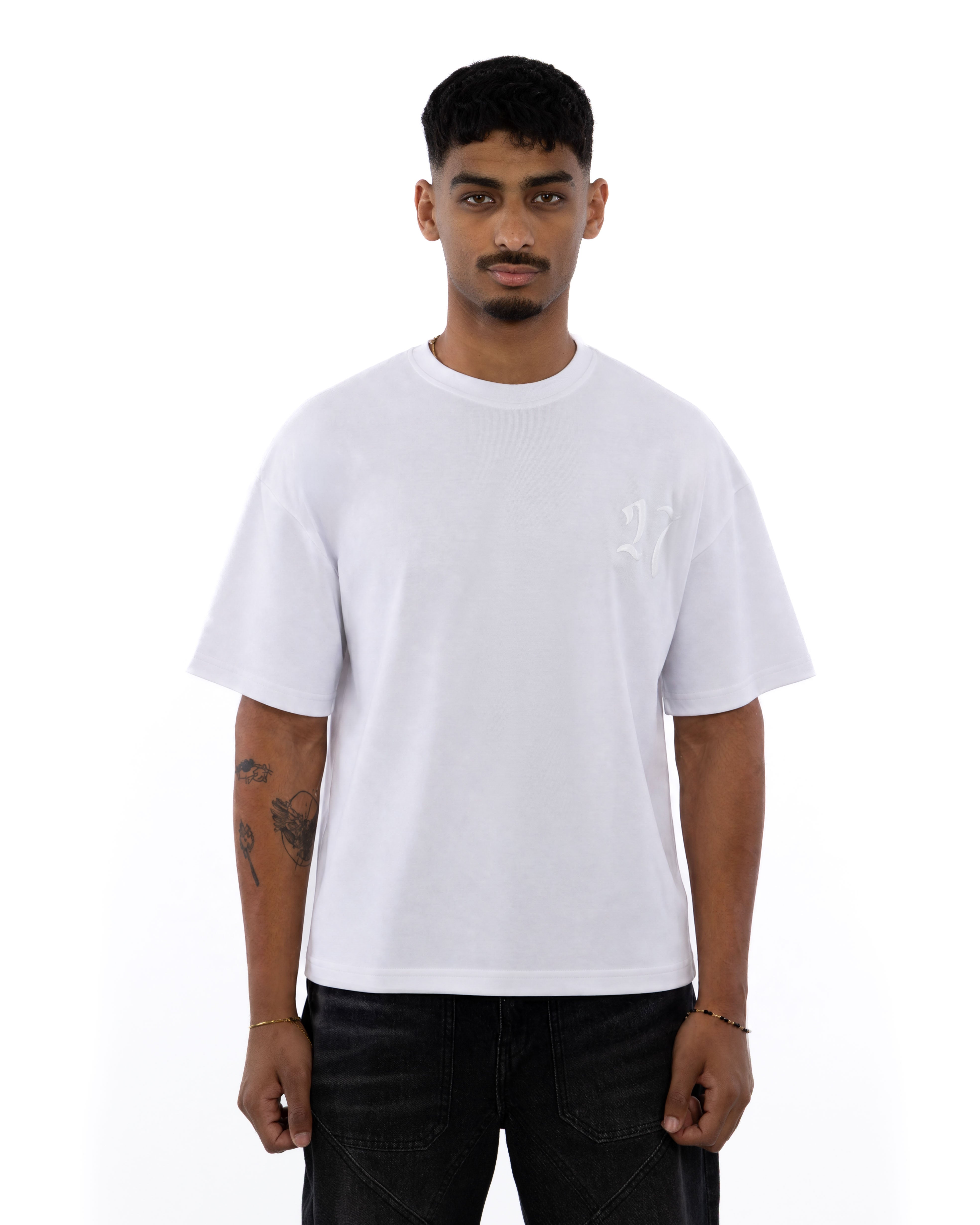 White Puff Tee – 27