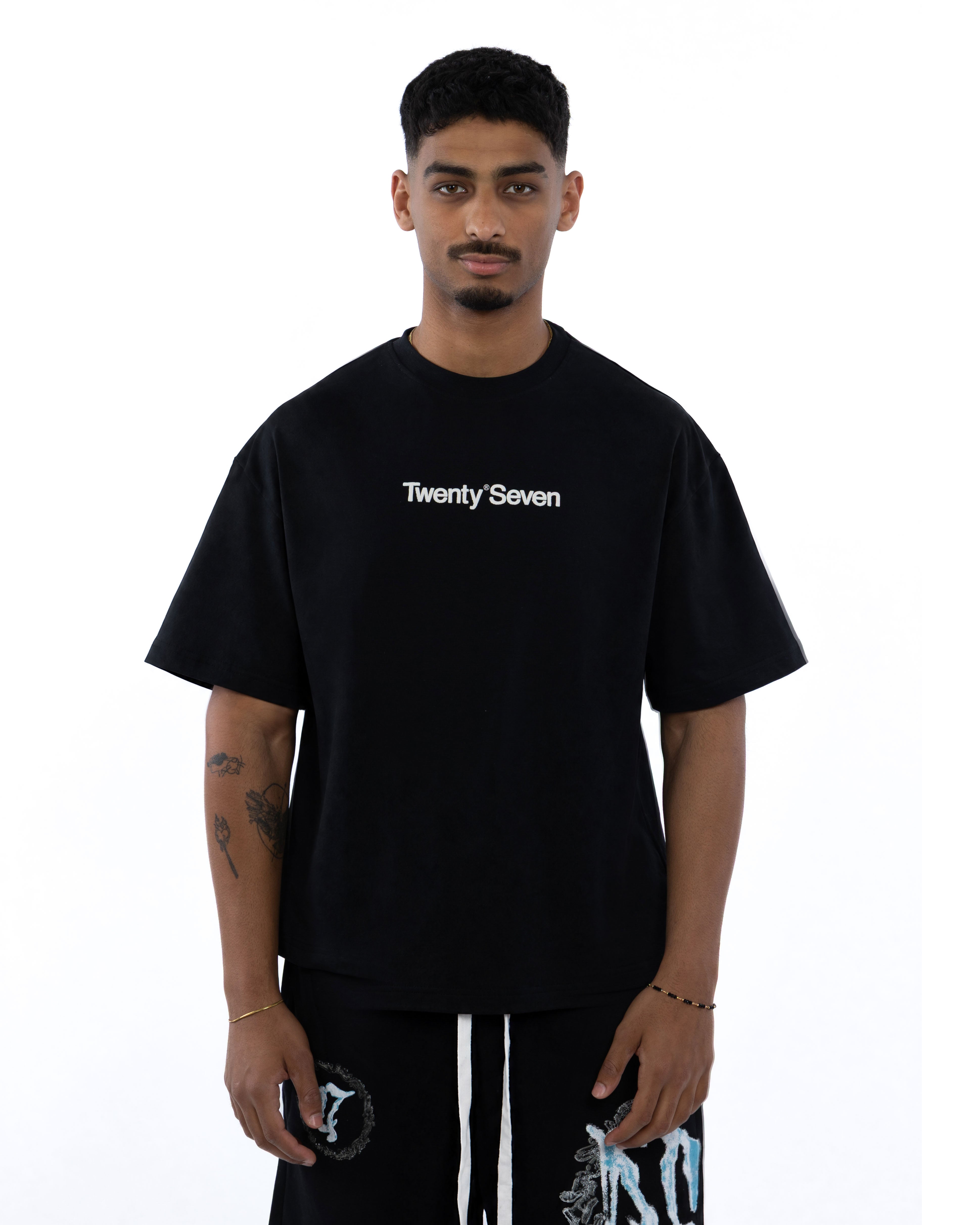 BLACK VII LINE TEE – 27