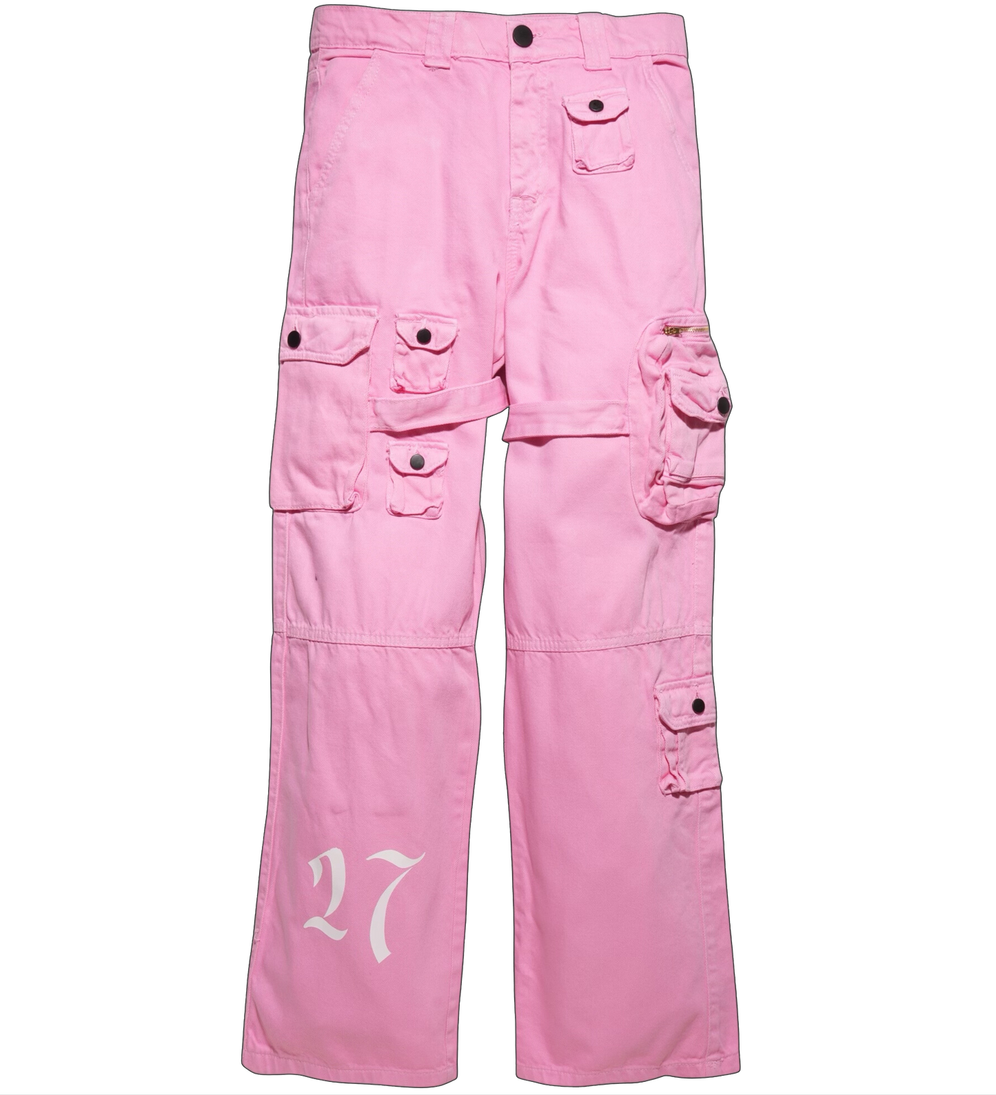 Pink Pocket Cargos