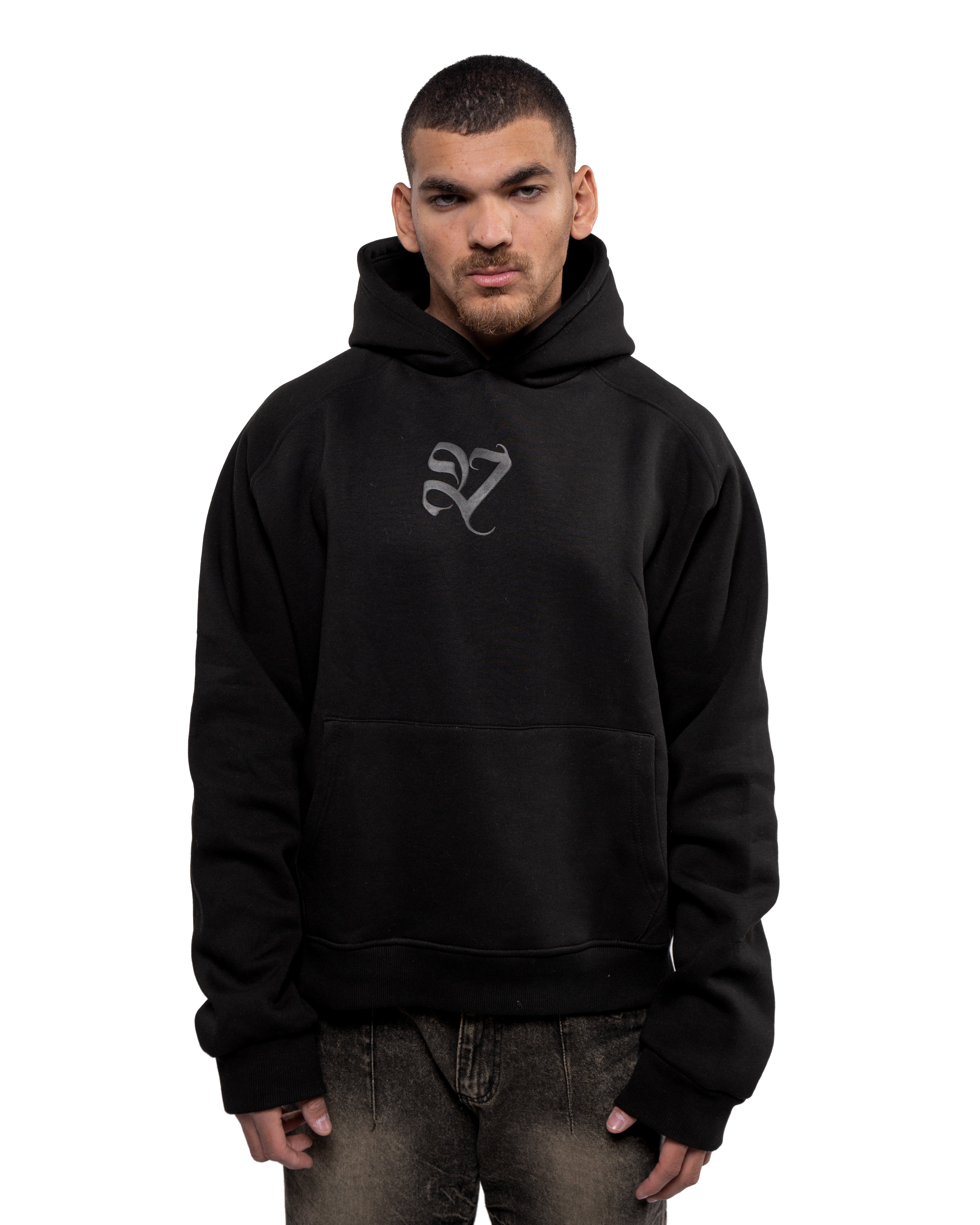 BLACK 27 HOODIE