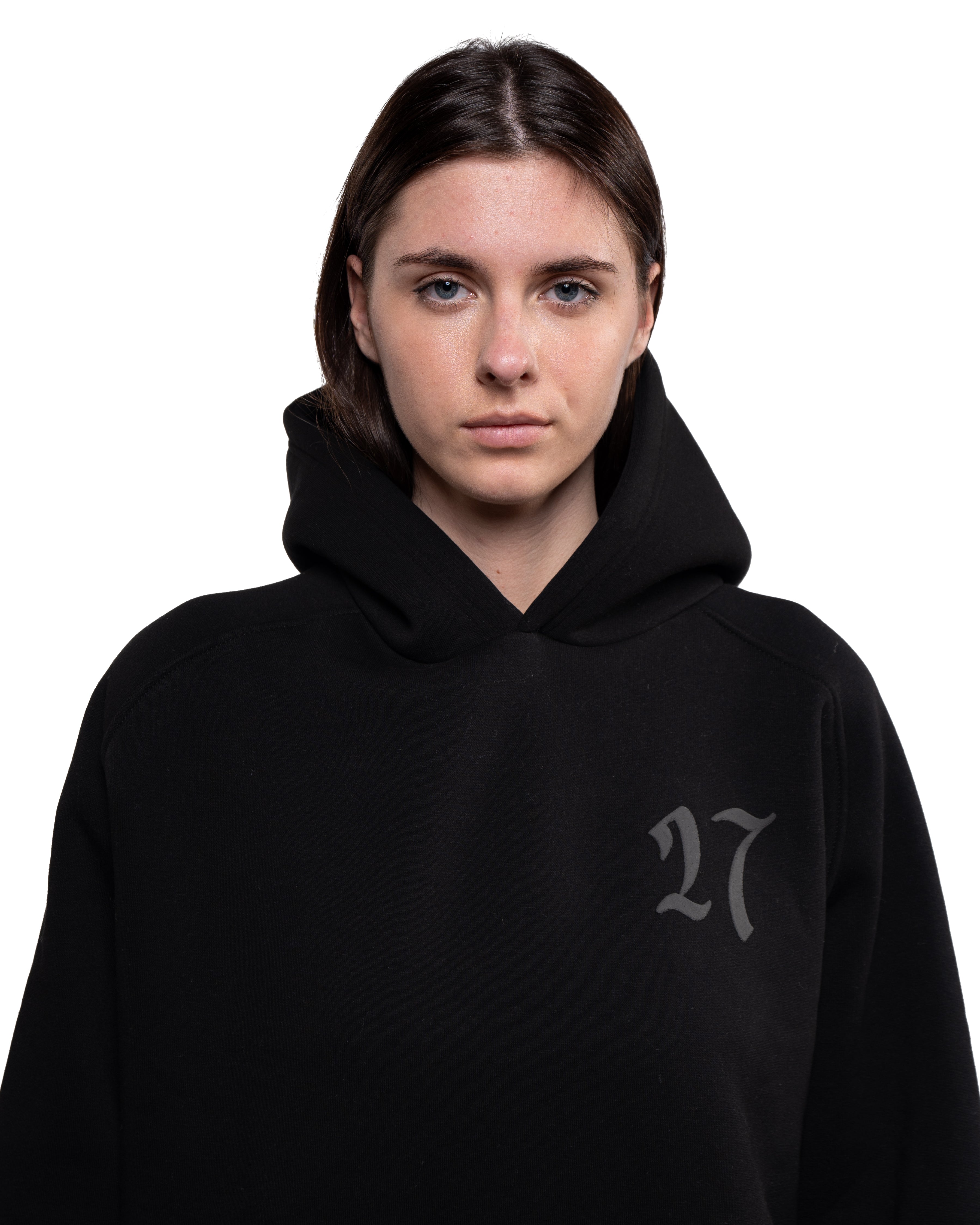 27 BLACK HOODIE