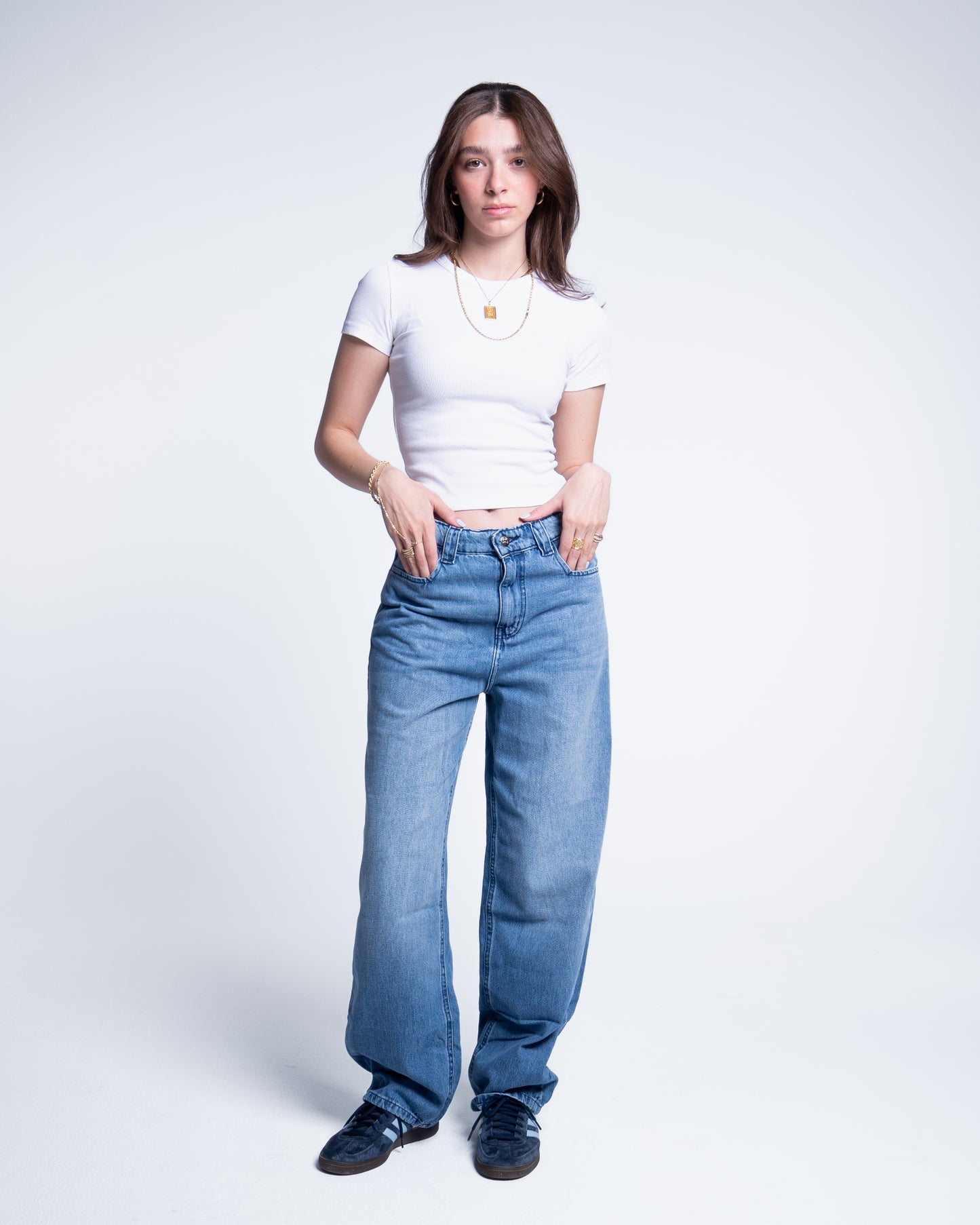 vintage blue jeans