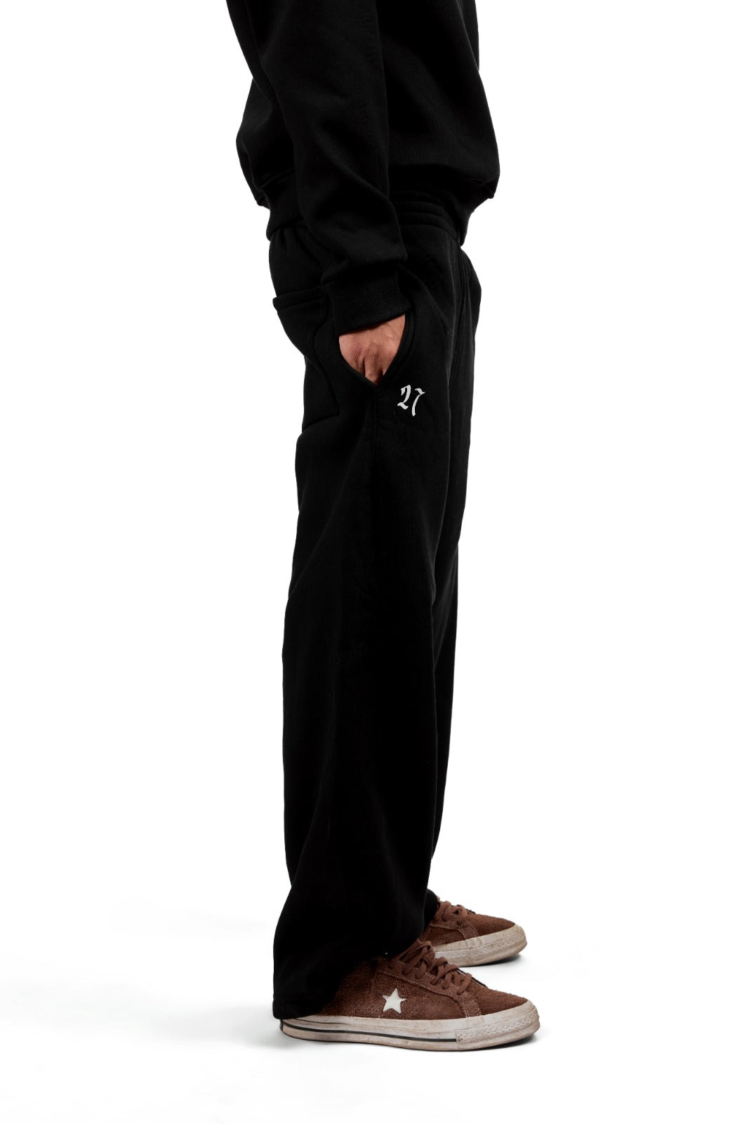 Classic Seven Black Sweatpants
