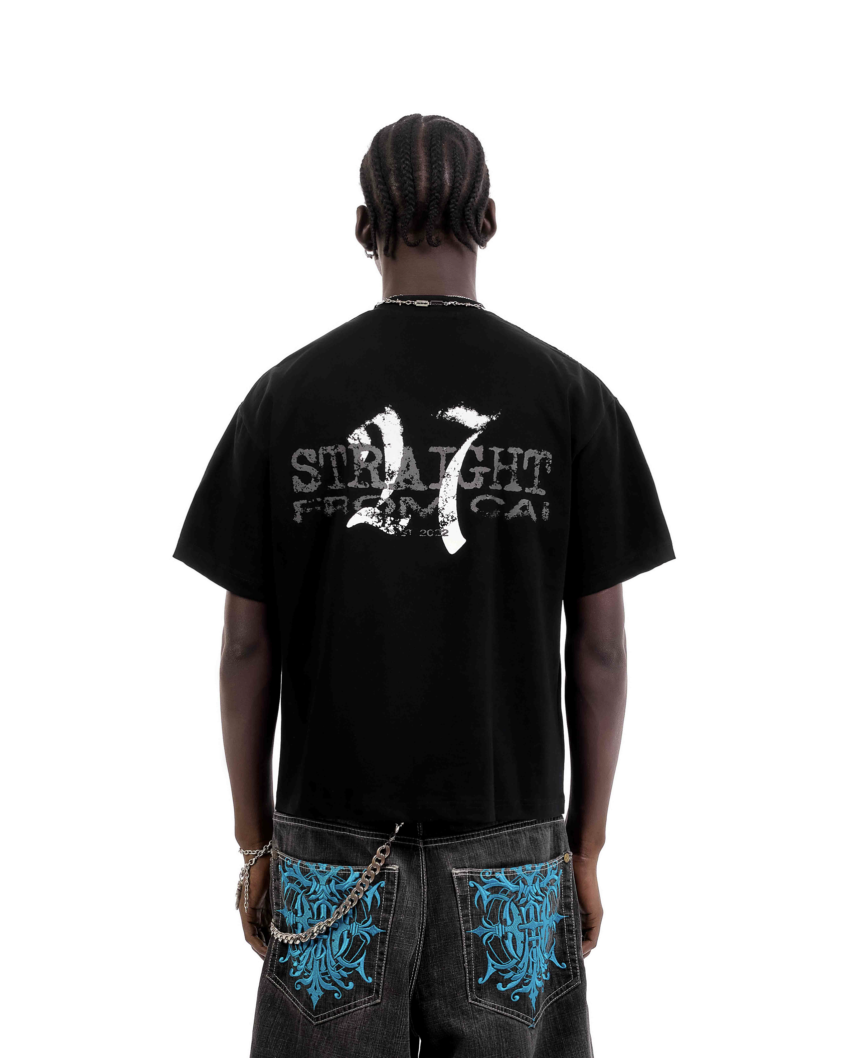 Straight From Cai Black Tee