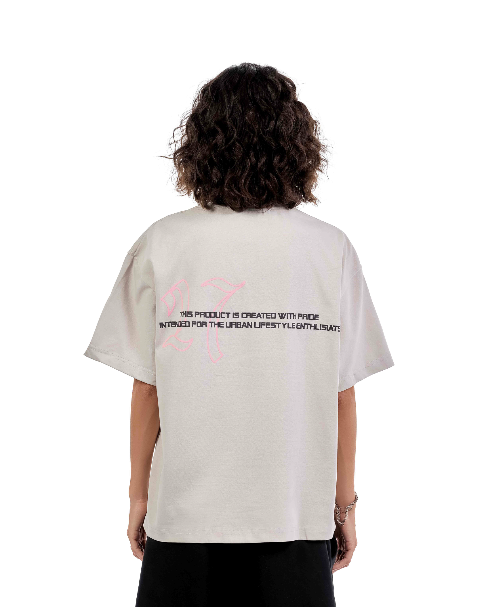 Gray X Pink Tee