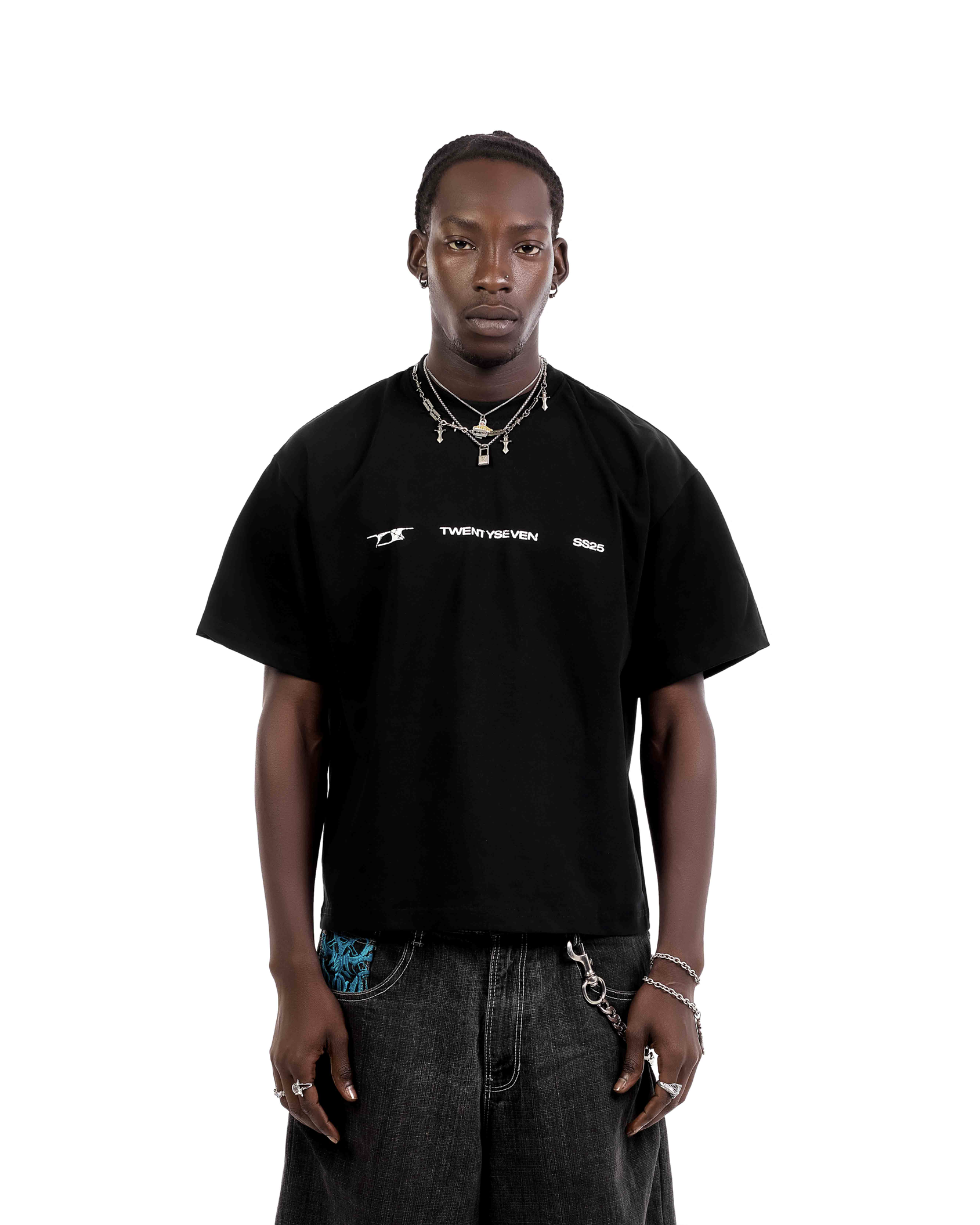 Straight From Cai Black Tee