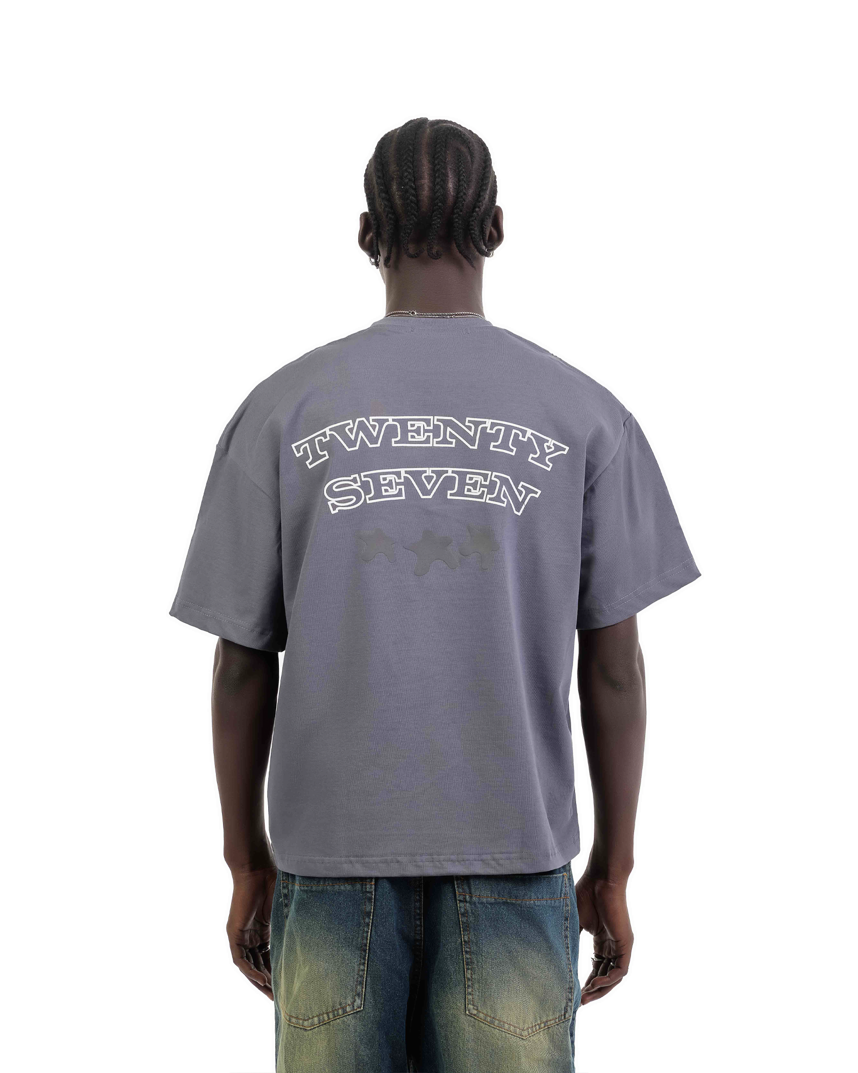 Gray Puff Tee