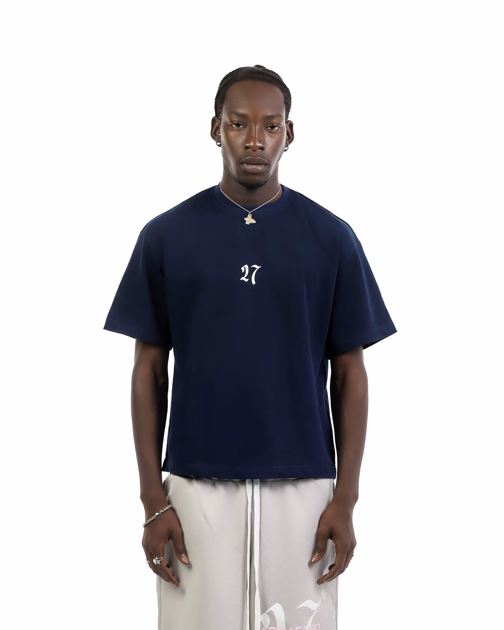 Classic Seven Navy Tee – 27 Classic Seven Navy Tee – 27