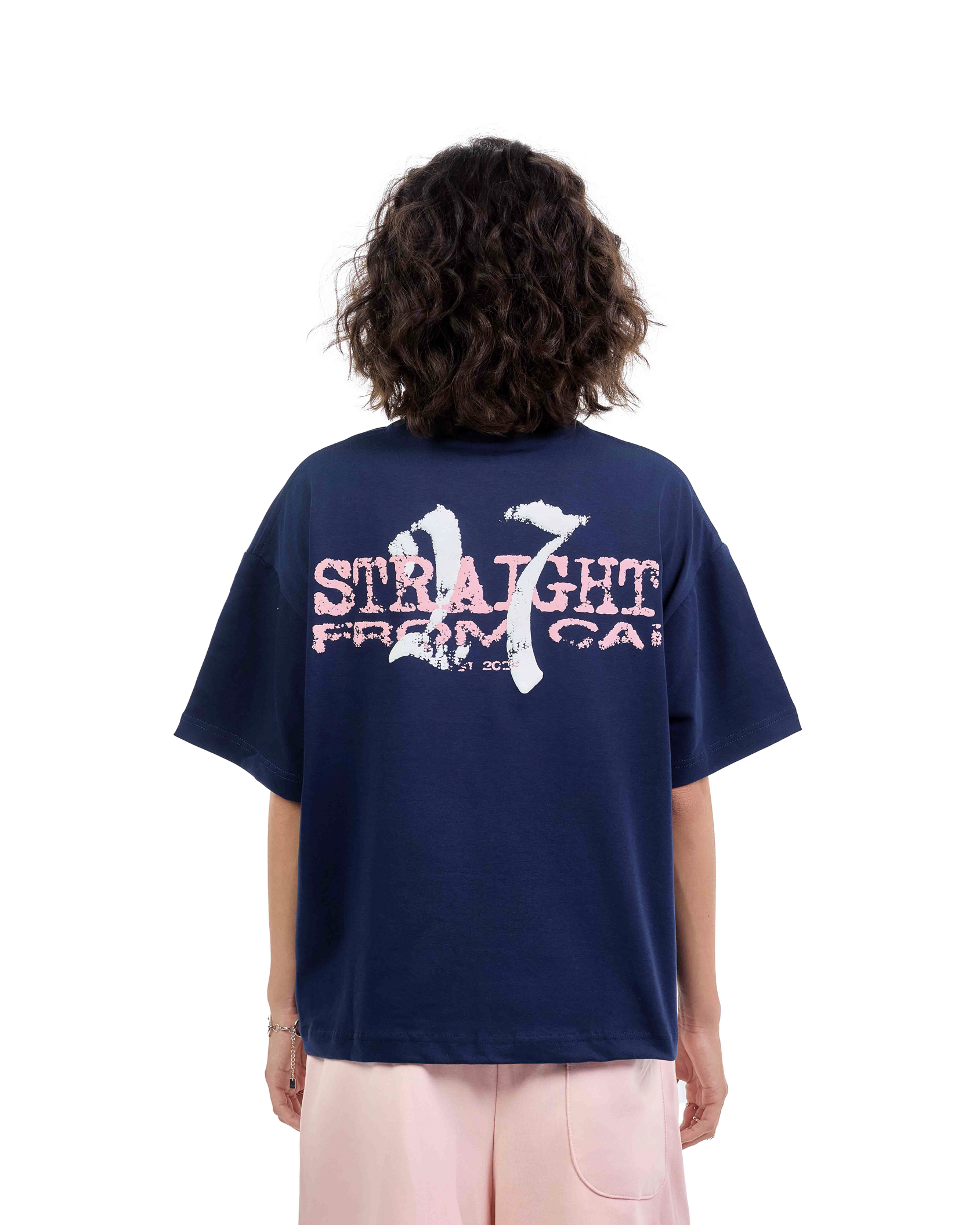 Straight From Cai Navy Tee