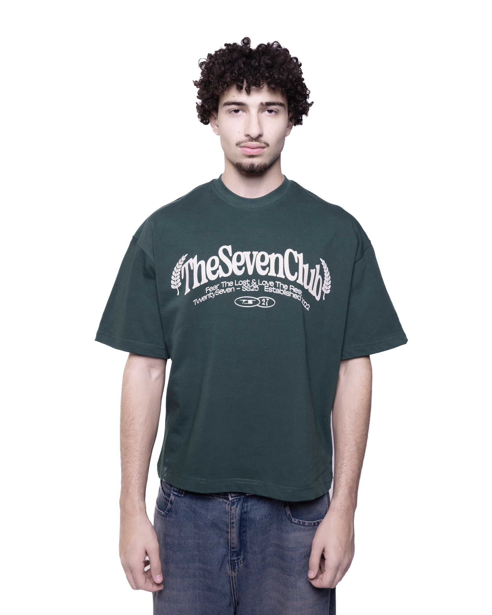 The Seven Club Olive Tee
