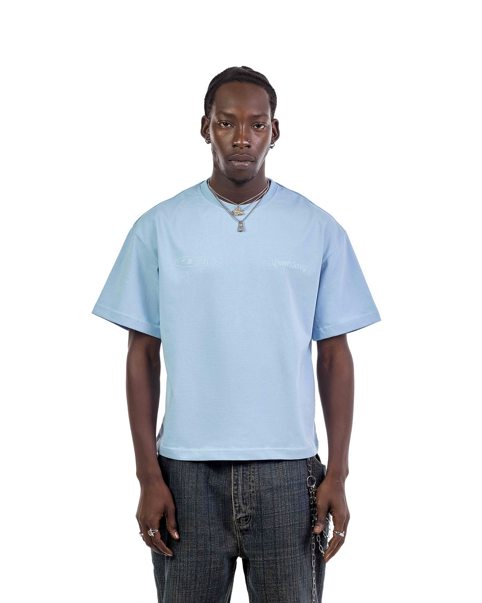 Essential Baby Blue Tee