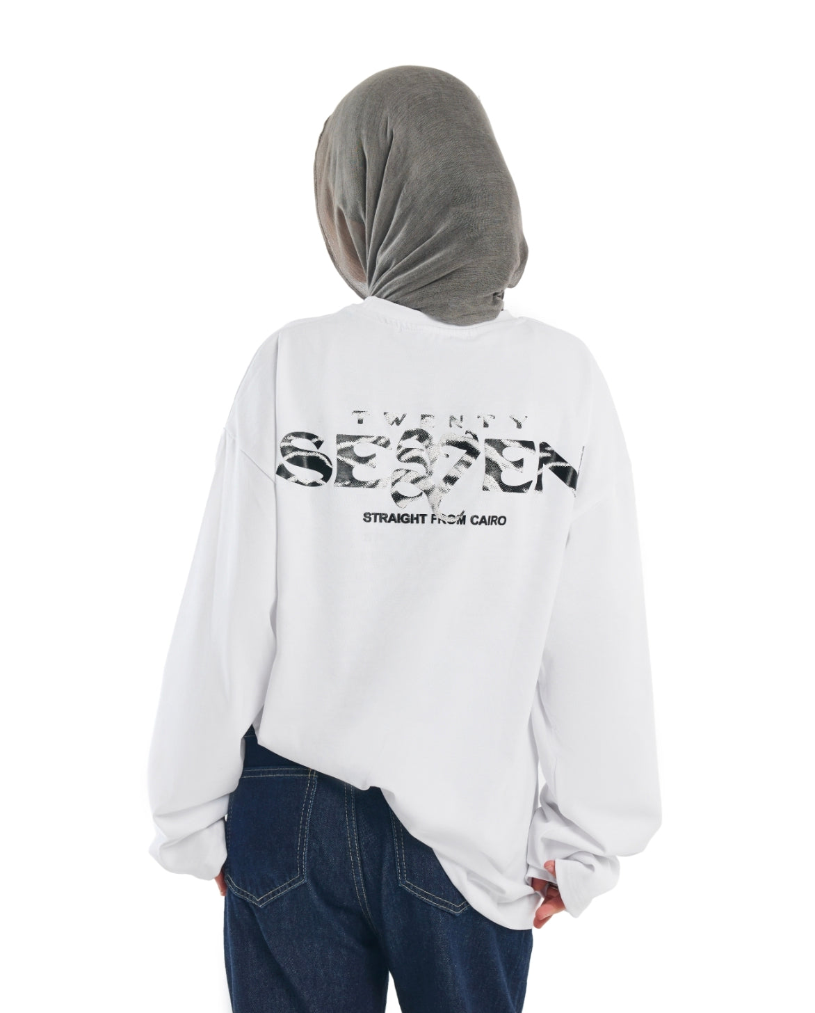 WHITE SHADOW SEVEN LONGSLEEVE
