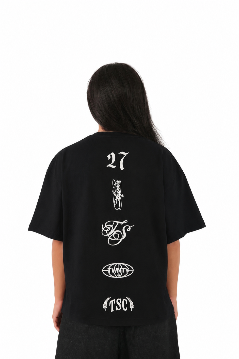 BLACK X White TWNTY LEGACY TEE